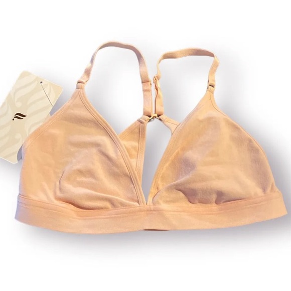 NWT FABLETICS Noelle Sculptknit RACERBACK BRALETTE SZ Small SOFT Pink Cloud - Picture 2 of 6